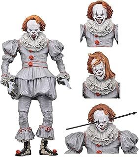 NECA 7" It 2017 Ultimate Well House Pennywise Figure,One Size,45467
