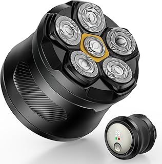 Head Shavers for Men, 2025 Upgraded 6D Magnetic Head Shaver, Waterproof Wet/Dry Head Shavers for Bald Men, 2-Speed Mens Head Shaver Bald, Rechargeable Men's Skull Shaver