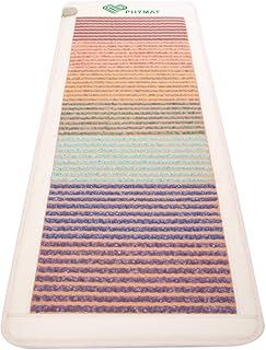 7 Colour Amethyst Far Infrared Heating Pad - Large Full Body 67 x 27 Inches Bio Crystal Heating Pad - Amethyst Infrared Heating Mat, Smart Controllor, Auto Shut Off