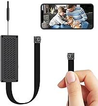ZUNHAI Mini Spy Camera, 4K Hidden Camera Security Cameras DIY Wireless Smallest Security Cameras Surveillance Cameras with Motion Detection for Home, Car, Drone, Office