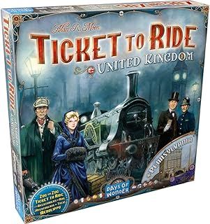 Ticket to Ride Map Collection: Volume 5 - United Kingdom & Pennsylvania (Expansion)