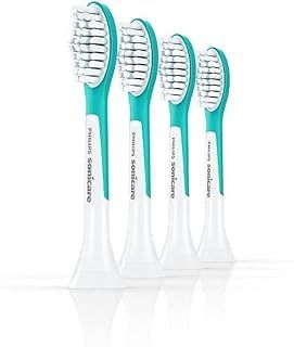 Philips Sonicare for Kids Original Compact Sonic Toothbrush Heads - 4 Pack (Model HX6044/33)
