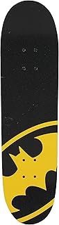 Batman Deluxe Kids Beginners Skateboard Officially Licensed Graphics Durable 7-Ply Deck Smooth PVC Wheels Offering Enhanced Stability Balance and Coordination Development Age 5+