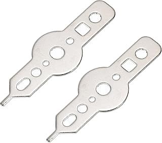 PATIKIL Dart Wrench Tool, 2 Pack Shaft Tightener & Tip Adjuster for Steel and Soft Tips