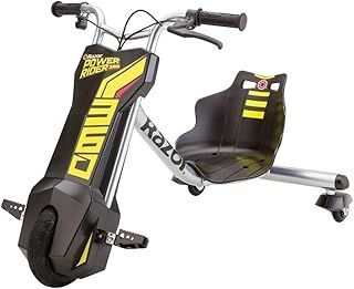 Razor PowerRider 360 – Electric Tricycle, Up to 9 mph, Welded Steel Fork, 12V Powered Ride-On for Ages 8 and Up
