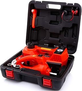 Panana Hydraulic Trolley Floor Jack Car Jack Kit 5Ton DC 12V Electric Hydraulic Car Jack Lift