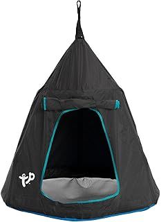 TP Toys UFO Hanging Tent Swing for Kids 3-6 | Kids Outdoor Tree Swing, Air Fort, Outdoor Playhouse, Attaches to Tree or Swing Set. 44" Across. Outdoor Play Equiptment for Toddlers and Kids.