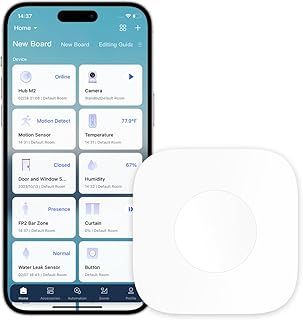 Aqara Wireless Mini Switch, Requires AQARA HUB, Zigbee Connection, Versatile 3-Way Control Button for Smart Home Devices, Compatible with Apple HomeKit, Smart Switch Works with IFTTT