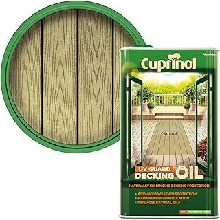 Cuprinol UV Guard Decking Oil Natural 5L