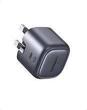 UGREEN USB C Charger 45W Nexode GaN Dual Ports Plug Support PD 3.0/PPS Compatible with iPhone 17/16/15 Pro Max/15 Pro/15/14/13 Series, Galaxy S25/S24, iPad Air/Mini, Pixel 9, Steam Deck
