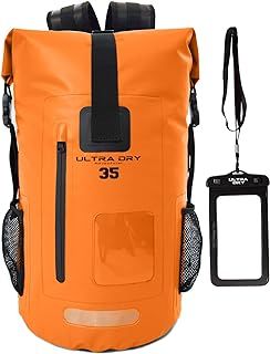 Premium 35L & 55L Waterproof Dry Bag Backpack, Sack with Phone Dry Bag, Perfect for Boating/Kayaking/Hiking/Canoeing/Fishing/Rafting/Swimming/Camping