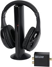 Wireless Headphones for TV Watching, Wireless Headset for Adults & Seniors, Compatible with Computer & TV