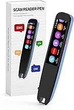 NEWYES Dyslexia Pen Scan Reader Pen Reading Learning Tools for Students Adults, Translator Scanner Pen Text to Speech Device