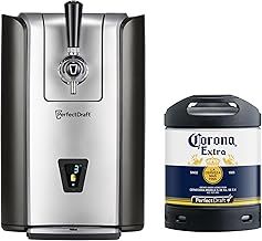 PerfectDraft Pro Home Beer Cooler and Dispenser System and Corona Extra Keg