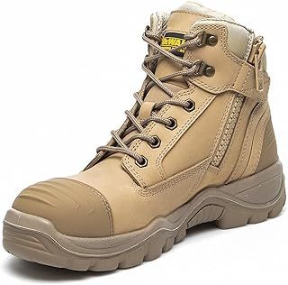 DEWALT Men's Akron Side Zip Steel Toe Safety Boot
