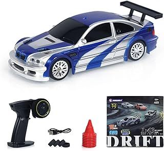 1/43 Scale RC Drift Race Car Gyro 4WD Ready to Go Mini Car Toy High Speed Model