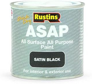 RUSTINS ASAP Paint Black 250ml