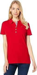 Tommy Hilfiger Women's Short Sleeve Classic Polo Shirt S/S CORE