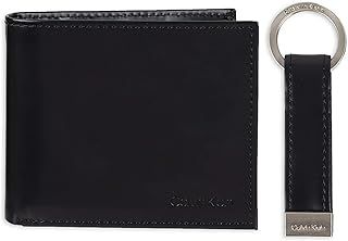 Calvin Klein Men's RFID Blocking Leather Bifold Wallet
