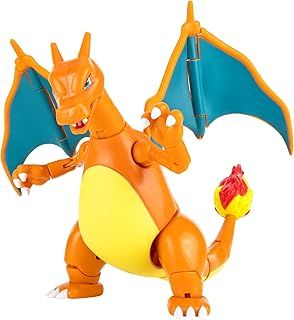 Pokemon Select 6 Inch Articulated Figure-Charizard, Multi-Colour