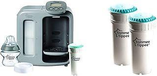 Tommee Tippee Perfect Prep Day and Night Grey with Filters (x2)