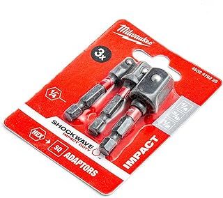 Milwaukee Shockwave Impact Socket Adaptor Set (3pc)