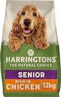 Harringtons Complete Dry Senior Dog Food Chicken & Rice 12kg - Made with All Natural Ingredients (Packaging may vary)