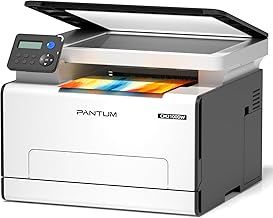PANTUM CM2100DW Colour Laser Printer, WiFi Auto Duplexer Printer,Print Copy Scan all in one, 20 PPM,Wireless & USB & Ethernet, Portable & Lightweight, A4 Printers for Home Office Use