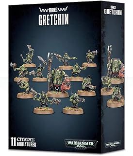 Games Workshop 50-16 Warhammer 40k - Gretchin (2018), multi-colored, one size