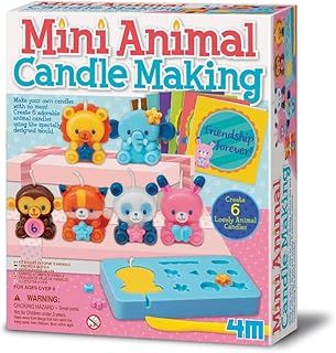 4M Mini Animal Candle Making Kit, Onesize