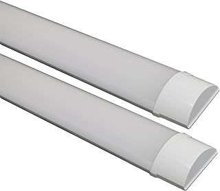 1ft LED Batten Light - IP20 Fluorescent Light for Home & Office Ceiling, Workshop Lighting, Garage Lighting - 10W Daylight White 6500K Energy Saving Ceiling Light