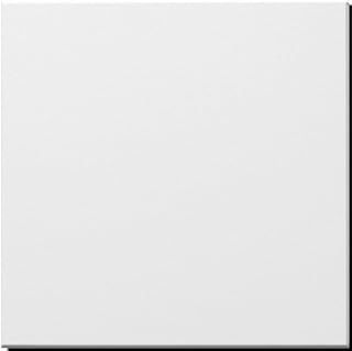 White Suspended Ceilings Tiles 595mm x 595mm x 7mm - EasyClean & Wipeable - Fits in 600mm x 600mm Grid System Pack of 10 Ceiling Panels Tile for 3.6m2 Area