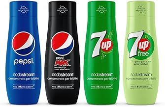 Sodastream Concentrated Mix X Pepsi + 7up Bundle, 1760 ml
