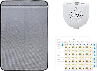 Bedwetting Alarm Pad for Children, USB Rechargeable, Pee Alarm with Music Optional and Volume Control, Potty Training for Older Kids