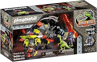 Playmobil Dino Rise 70928 Dino Robot, With Missiles and Catapult, Dinosaur Toy for Children Ages 5+
