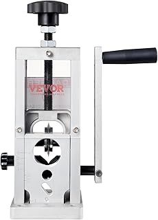 VEVOR Manual Wire Stripping Machine, 0.06''-1.57'' Copper Stripper with Hand Crank or Drill Powered, Visible Stripping Depth Reference, Portable Aluminum Frame Wire Peeler for Scrap Copper Recycling