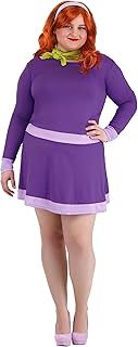 Women's Plus Size Scooby Doo Daphne Fancy Dress Costume