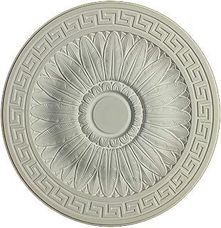 Ceiling Rose Lightweight Strong Resin Rose - 515mm 'June'