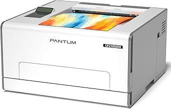 PANTUM CP2100DW Colour Laser Printer, WiFi Auto Duplexer Printer, 20 PPM,Wireless & USB & Ethernet, Portable & Lightweight, A4 Printers for Home Office Use