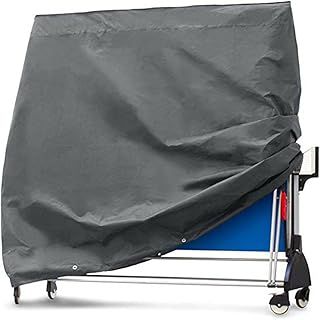 Table Tennis Table Cover, Heavy Duty Waterproof Table Tennis Table Protective Cover Ping Pong Dustproof Table Cover for Indoor and Outdoor 165X70X185CM