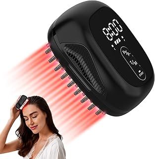 Laser Comb Hair Growth Device Medical Grade Lasers, FDA Cleared Hair Loss Treatment for Men and Women with Thinning Hair, Rechargeable Hair Growth Product