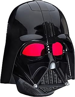 Star Wars Darth Vader Voice Changer Electronic Mask, Roleplay Toy for Kids Ages 5 and Up, Costume Dress-Up Toy with SFX