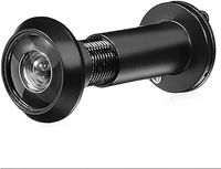 Door Viewer Peephole Peep Holes for Door Zinc Alloy Peephole Viewer Hole for Front Door Black Peephole Camera Wide Angle Peephole Door Viewer for Home,peep Hole for Front Door