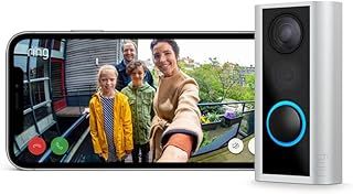 Ring Peephole Camera (Door View Cam) | 34–55mm door thickness (Recommended version) | Wireless Doorbell Security Camera with 1080p HD video, Wifi | 30-day free trial of Ring Subscription Plan