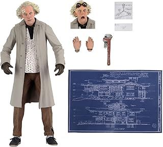NECA - Back To The Future Doc Brown Ultimate 7In Action Figure, Multicoloured