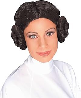 Rubies Official Star Wars Princess Leia Wig, Adult Costume - One Size Halloween