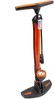 Bike Track Floor Pump High Pressure With Gauge Metal Heavy Duty Schrader Presta 160 PSI - RRP £24.99