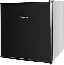 Abode Table Top Mini Freezer Black Freestanding 31 Litre Capacity with Reversible Door, 4 Star Freezer Rating, Adjustable Feet & 1 Wire Shelf ATTFZ0E1B (Black)