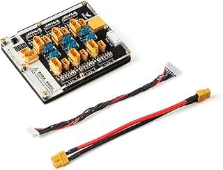 HGLRC Thor 6 Port Lipo Battery Balance Charger Board Pro 40A XT60 XT30 Plug 2-6S Integrated with Lipo Discharger for IMAX B6 ISDT Q6 Nano HOTA D6 Pro P6
