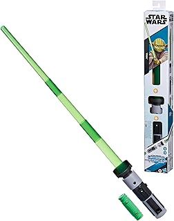 Star Wars Lightsaber Forge Yoda, Green Customizable Electronic Lightsaber, Toys for Kids